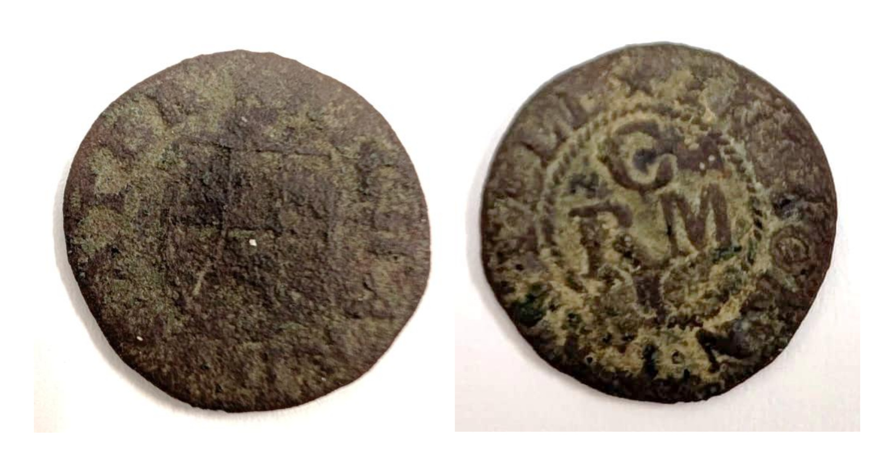 1670s trade tokens from Richard Cater, candle maker, Horncastle.